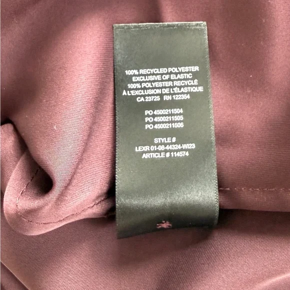 Aritzia Babaton Plum Long Sleeve Dress, Size Medium - Picture 10 of 10